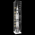 Acrylic Display Case for Lego 92176 NASA Apollo Saturn V, Dustproof Clear Display Box (Display Case ONLY, The Model NOT Included)