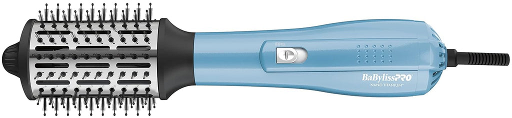 BabylissPRO Nano Titanium Professional 2.5' Hot Air Dryer Brush For Styling And Drying