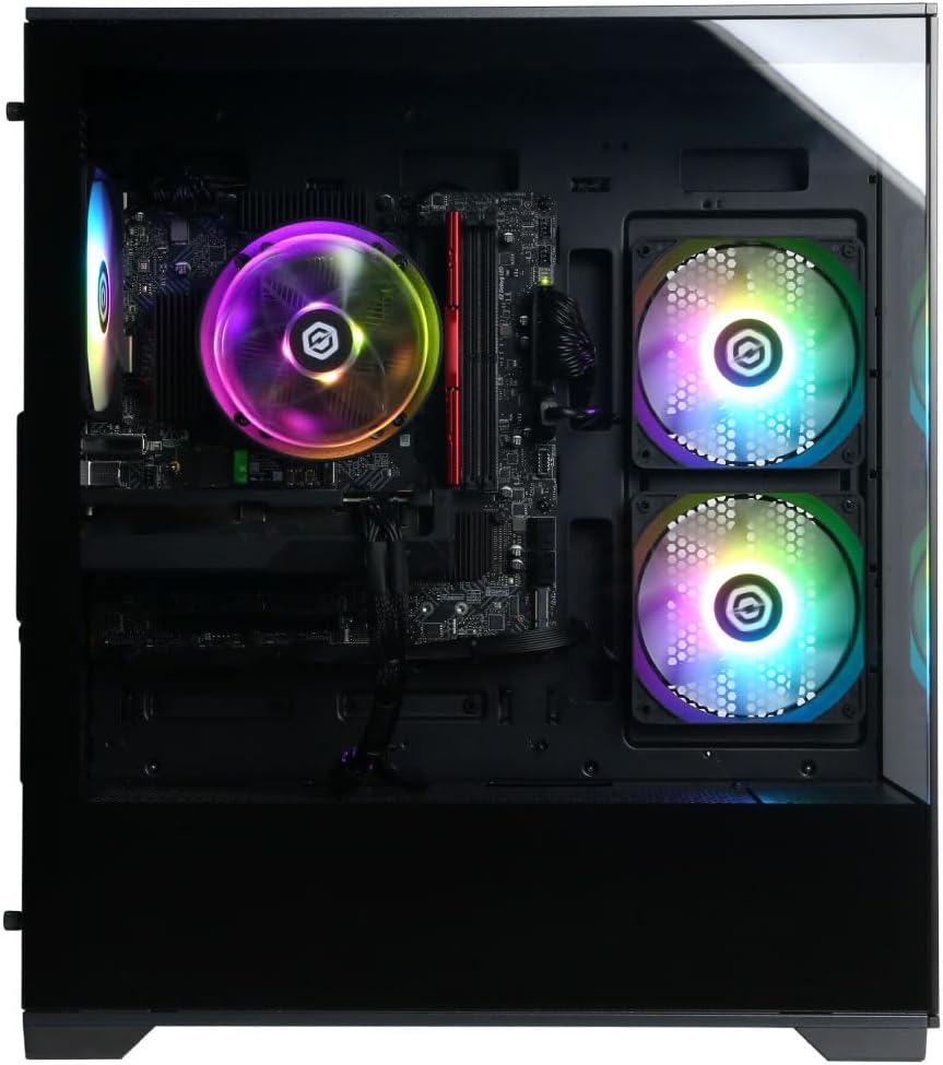 CyberPowerPC Gamer Xtreme VR Gaming PC, Intel Core i5-13400F 2.5GHz, GeForce RTX 5060 8GB, 16GB DDR5, 1TB PCIe 4.0 SSD, WiFi Ready & Windows 11 Home (GXiVR8060A40)