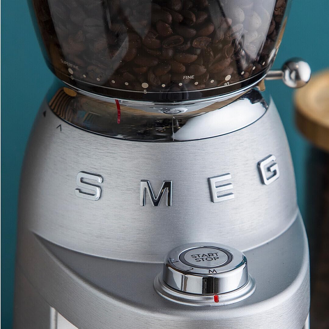 SMEG Electric Espresso Coffee Grinder, Stainless Steel