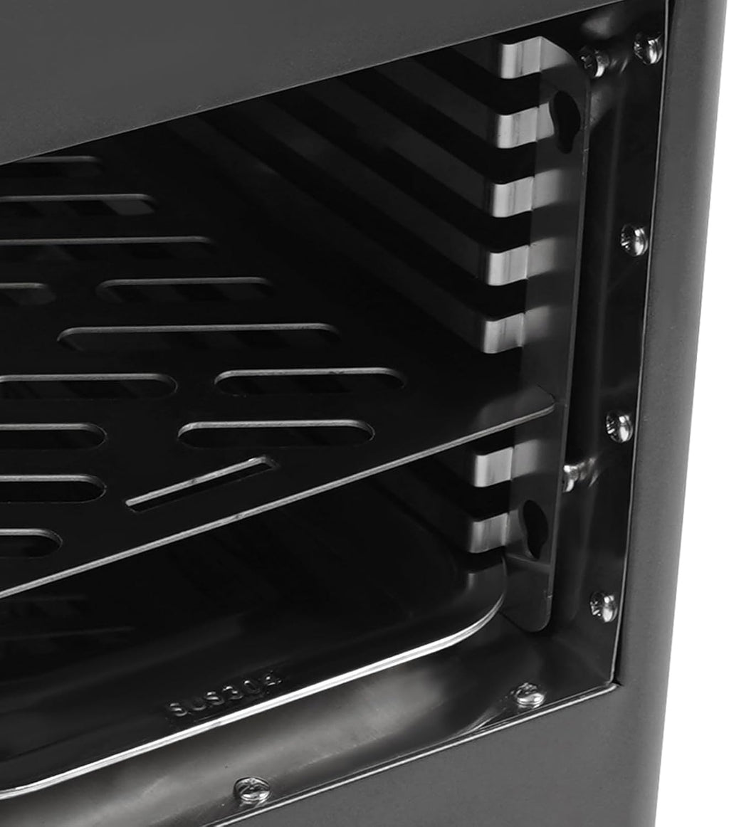 110V Electric Infrared Steak Broiler 1700W Indoor Smokeless Steak Oven Stainless Steel Steak Grill with 10-Tier Adjustable Rack Kitchen Counter Steak Cooker for BBQ, Toast, Pizza, Time&Temp Adjustable