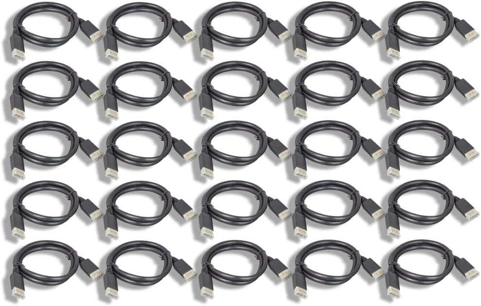 Cablelera DisplayPort Cable 3ft 30packs