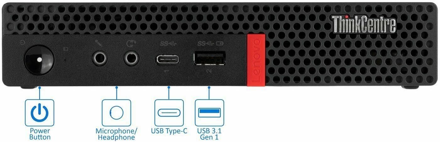 Lenovo ThinkCentre M920q Tiny Desktop,Intel 8-core i7-9700T Up to 4.3 GHz,32GB RAM,New 1TB NVME SSD,HDMI,DisplayPort,WiFi,Bluetooth,Wireless Keyboard Mouse,Windows 11 (Renewed)