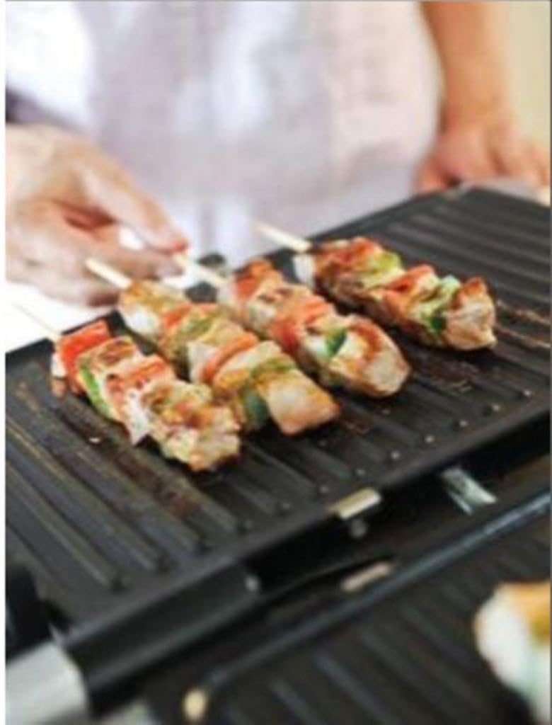 Grundig 1805301U 120 sq.in 12x10' Electric Home Kitchen Contact Countertop Grill