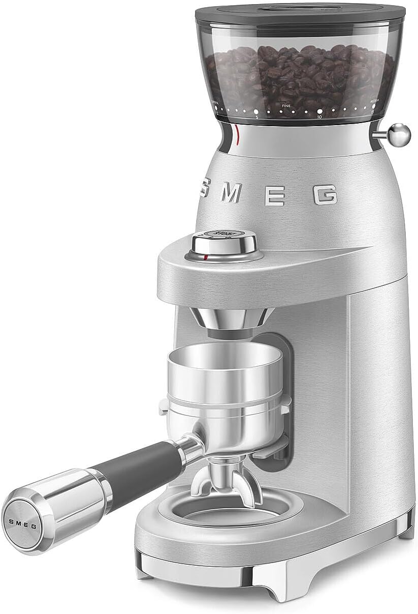 SMEG Electric Espresso Coffee Grinder, Stainless Steel