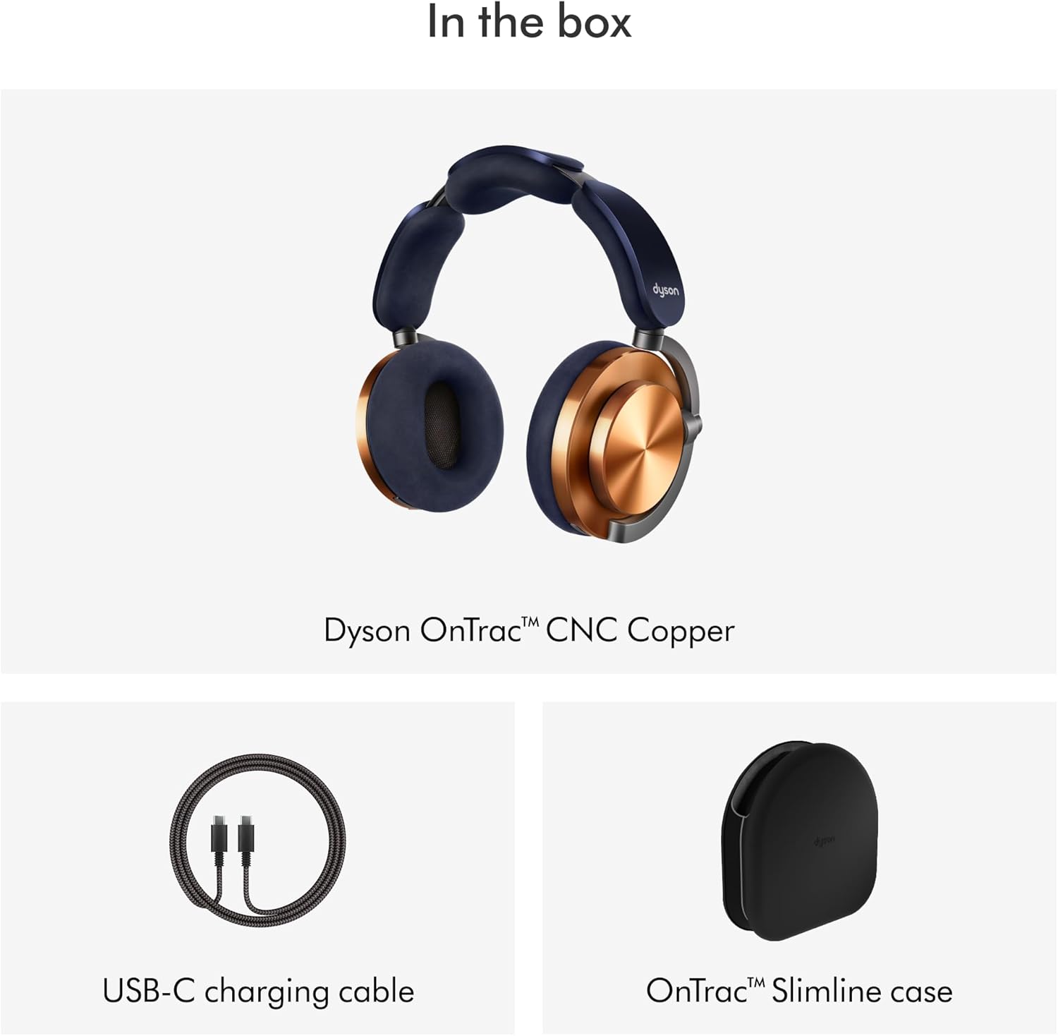 Dyson OnTrac™ Headphones, CNC Copper