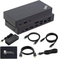 40AS0090US Lenovo Thinkpad Docking Station Gen 2-1 Year Warranty, Lenovo Docking Station for Laptop with 90W Adapter, HDMI, USB-C, DisplayPort Cables & Cloth - Universal Thunderbolt 3 Dock