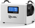 SILVEL 145 Pints Crawl Space Dehumidifier with Drain Hose, Portable Commercial Dehumidifier for Basement and Whole Home, Smart Automatic Defrost, Memory Start, Up to 6000 Sq.Ft, White