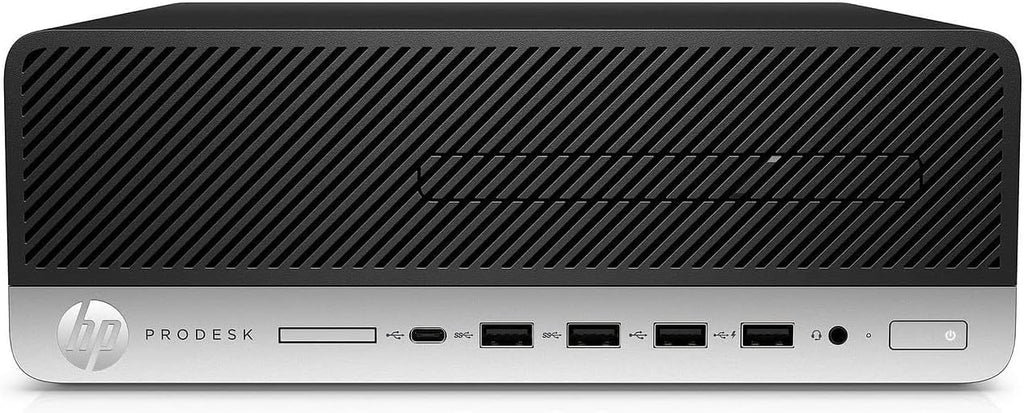 HP ProDesk 600 G4 SFF PC | Intel Core i5-8500T | 8GB RAM | 256GB NVMe | Built in AX210 Wi-Fi BT | Displayport to HDMI Adapter| Windows 11 Pro | Small Form Factor (Renewed)