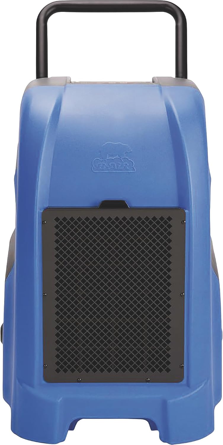 B-Air VG-1500, 150 Pint, 235 CFM, 70.3 Amp Industrial Commercial Dehumidifier for Pro Water Damage Restoration Equipment in Basements, Houses, & Other Work Sites, Blue
