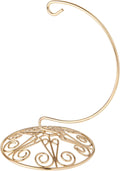 Bard's Ornate Gold-toned Ornament Stand, Small, 6' H x 4' W x 4' D, Pack of 12