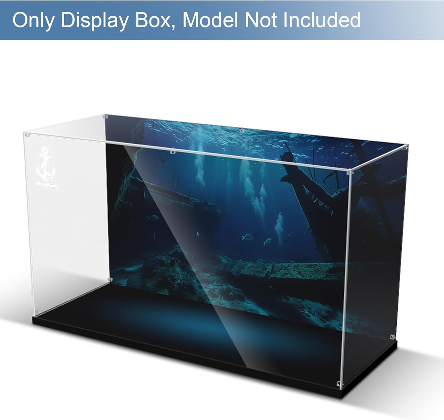 Acrylic Display Case for Lego Endurance Ship,Clear Dustproof Display Box Compatible with Lego 10335 (ONLY Box, NOT Model