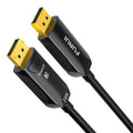 Fiber Optic DisplayPort Cable 2.1 75ft, 16K Fiber DisplayPort 2.0 Cable Supports 54Gbps, 16K@60Hz, 8K@120Hz, 4K@240Hz 165Hz 144Hz, 2K@360Hz, DSC 1.2a Display Port 2.1 Cord for Gaming Monitor