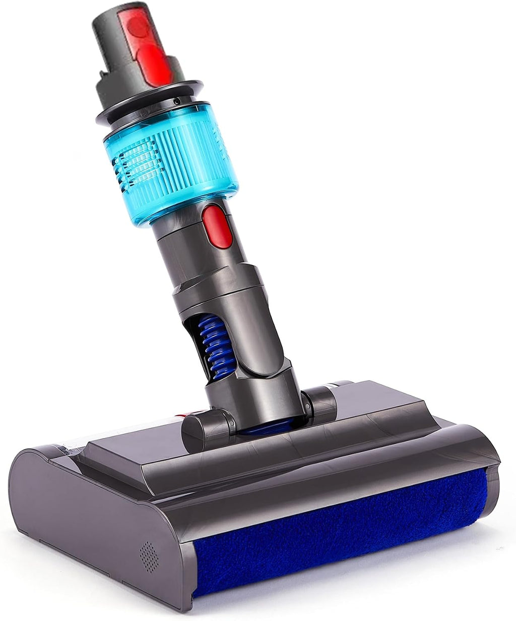 Original Electric Wet Dry Mopping Head Compatible with Dyson Submarine V15 V8 V7 V10 V11, Quick-Release Dyson Mop Head Attachment with LED, Water Tank and Roller Brush