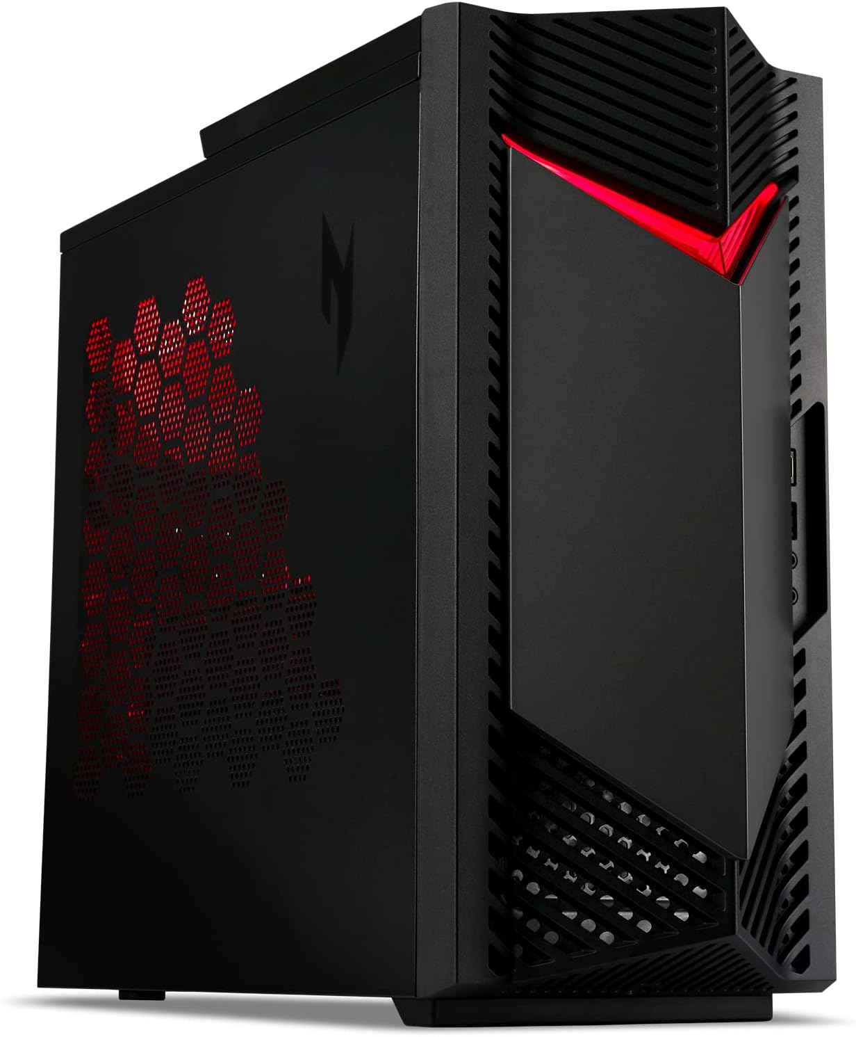 acer Nitro 50 N50-656-UR12 Gaming Desktop | Intel Core i5-14400F 10-Core Processor | NVIDIA GeForce RTX 3050 | 16GB DDR5 5600MHz | 1TB PCIe Gen 4 SSD | Intel Wi-Fi 6E AX211 | Windows 11 Home