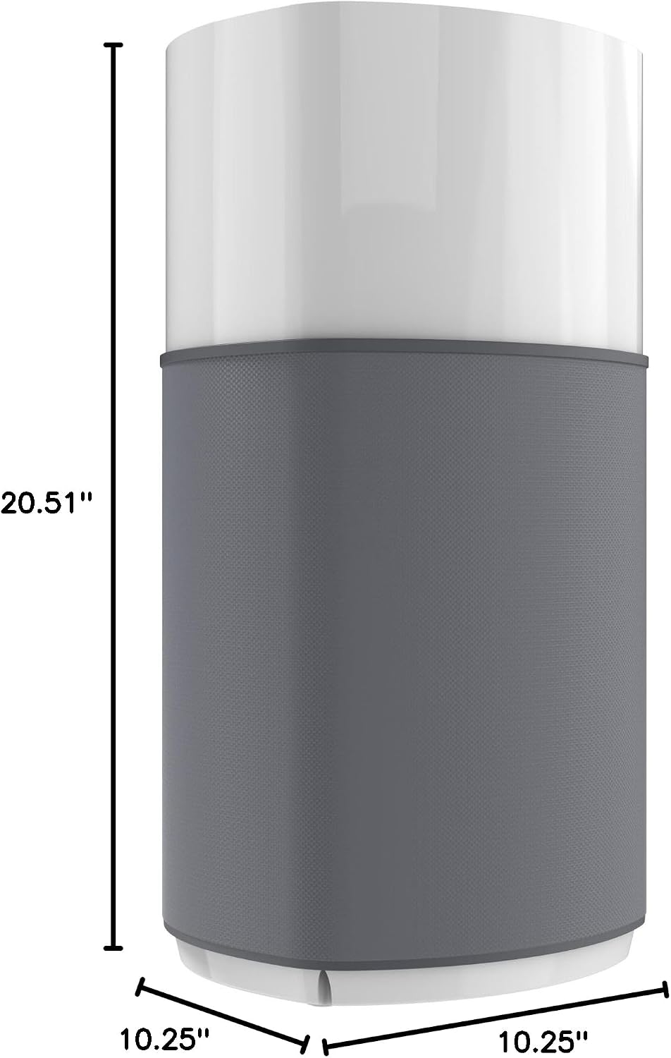 GermGuardian AirSafe+ XL Air Purifier for Home, 360° True HEPA Filter, UV-C Light, Air Quality Monitor, For Large Rooms Up to 1680 Sq Ft, Removes Smoke, Dust & Pet Dander, Gray/White, AC3200