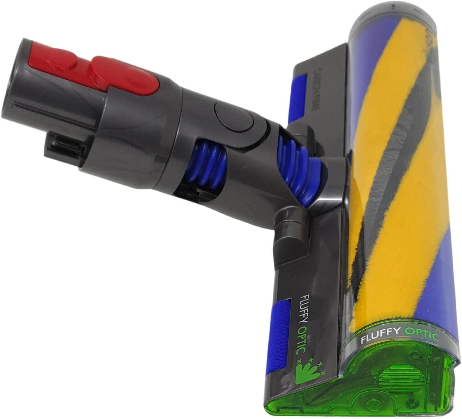 Genuine Dyson Laser Slim Fluffy Optic Cleanerhead V15 Detect Vacuum Cleaner -fits only V15 Detect, V15 Detect Complete, Total Clean and V15 Dectect Submarine not Slim models.