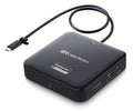 Cable Matters 7-in-1 Dual 4K 60Hz USB C DisplayLink Dock (DisplayLink Docking Station) with 2x DisplayPort, Gigabit Ethernet, 10Gbps USB, SD Reader,100W PD for MacBook All M1,M2,M3,M4 Models & Windows