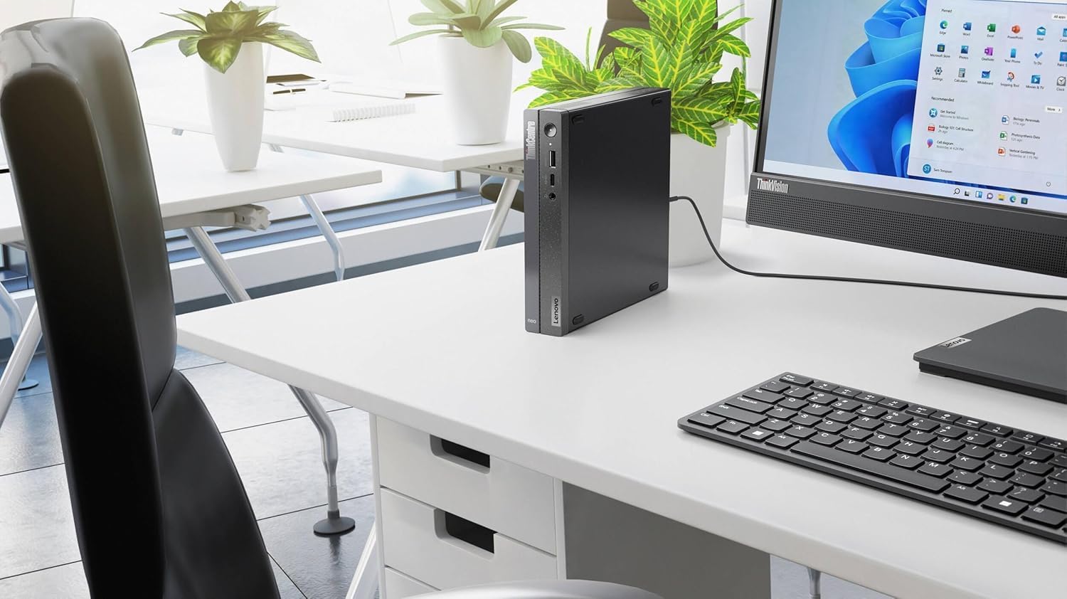 Lenovo ThinkCentre Neo 50q Gen4 Chromebox Mini PC | i5-13420H (8 Cores, Up to 4.6GHz) | 8GB RAM, 128GB SSD | ChromeOS Flex | WiFi 6, RJ45
