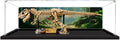 Acrylic Display Case for Lego 76968 Dinosaur Fossil Tyrannosaurus Rex, Dustproof Box, Storage Box, Transparent Box, Display Box Compatible with 76968 (Box Only) (Painted Background A)