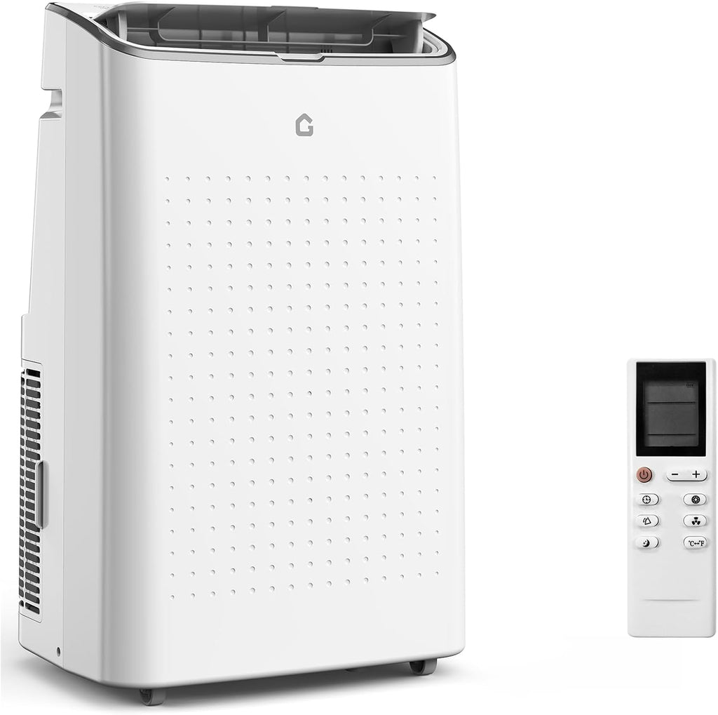 Portable Air Conditioners, 15,000 BTU Portable AC Unit up to 800 sq.ft with Fan & Dehumidifier, Remote Control, 24H, Window Kits Included Drainage-free Cooling for Bedroom, Office, Apartments