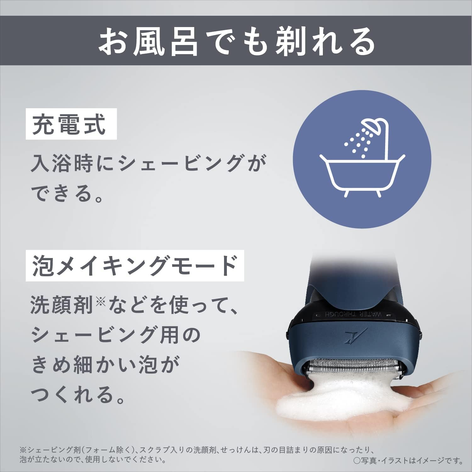 Panasonic ES-LT4B-A LAMDASH 3-Blade Standard Men's Shaver Blue AC100V-240V Shipped from Japan Released in 2022