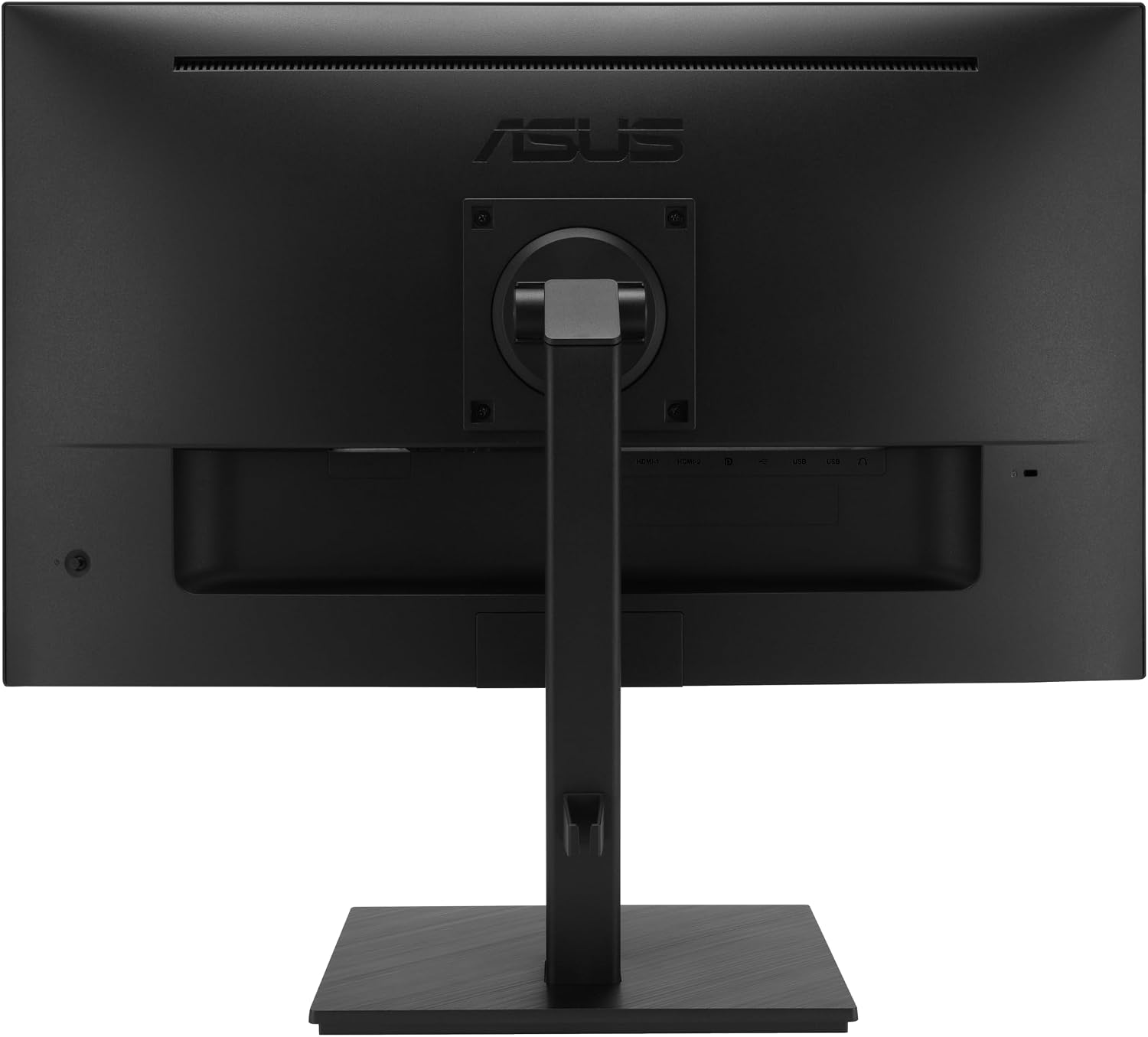 ASUS 27' 4K Business Monitor (VA27UQSB) - UHD (3840 x 2160), IPS, Frameless, HDR10, DisplayPort, Dual HDMI, Speakers, Eye Care, Ergonomic, pivot, swivel, height adjustable, DisplayWidget, 3yr warranty