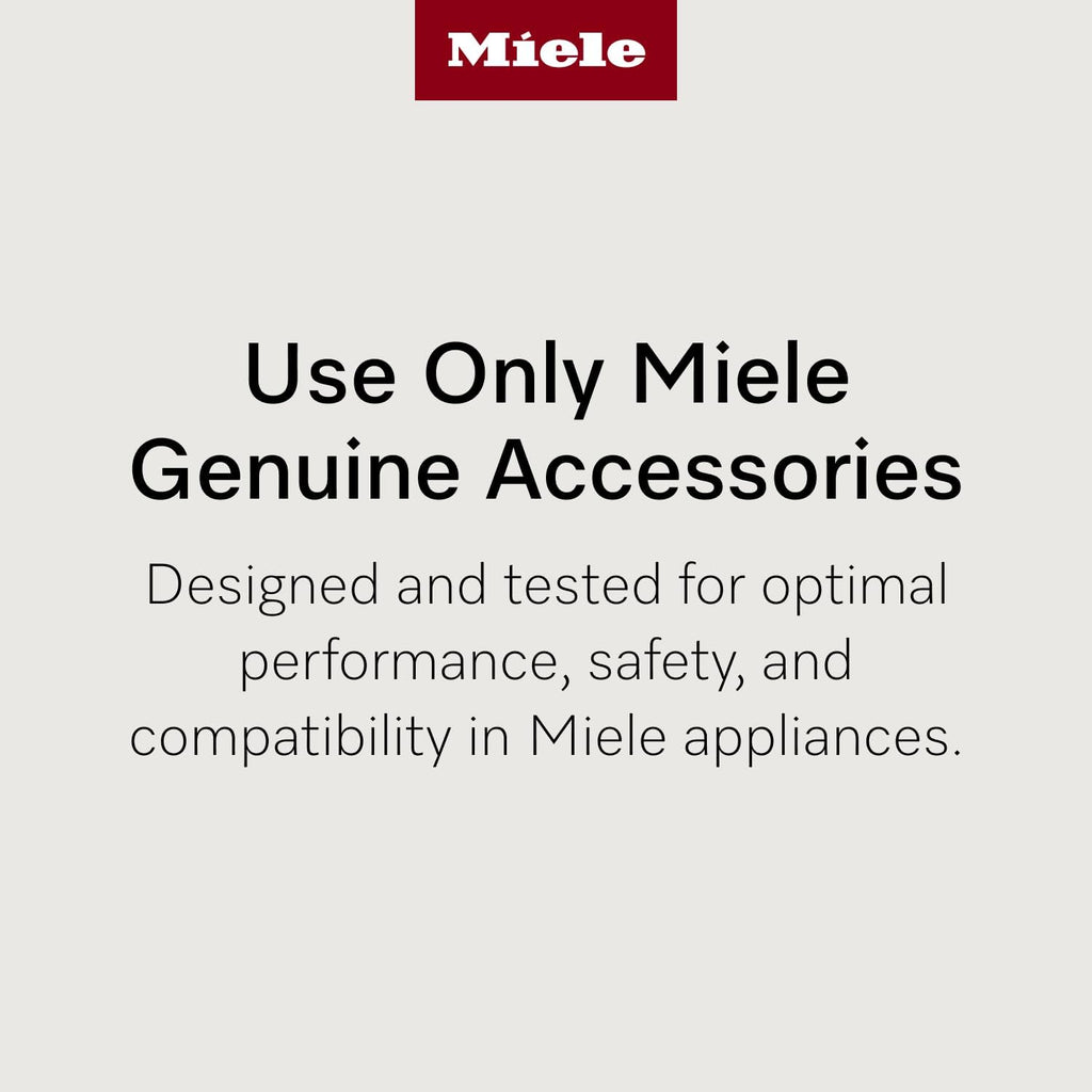 Miele MB-CVA 6000, Pre-Installed Glass Milk Container for Miele CVA 6000 Fully Automatic Coffee Machines, 33.8 oz capacity
