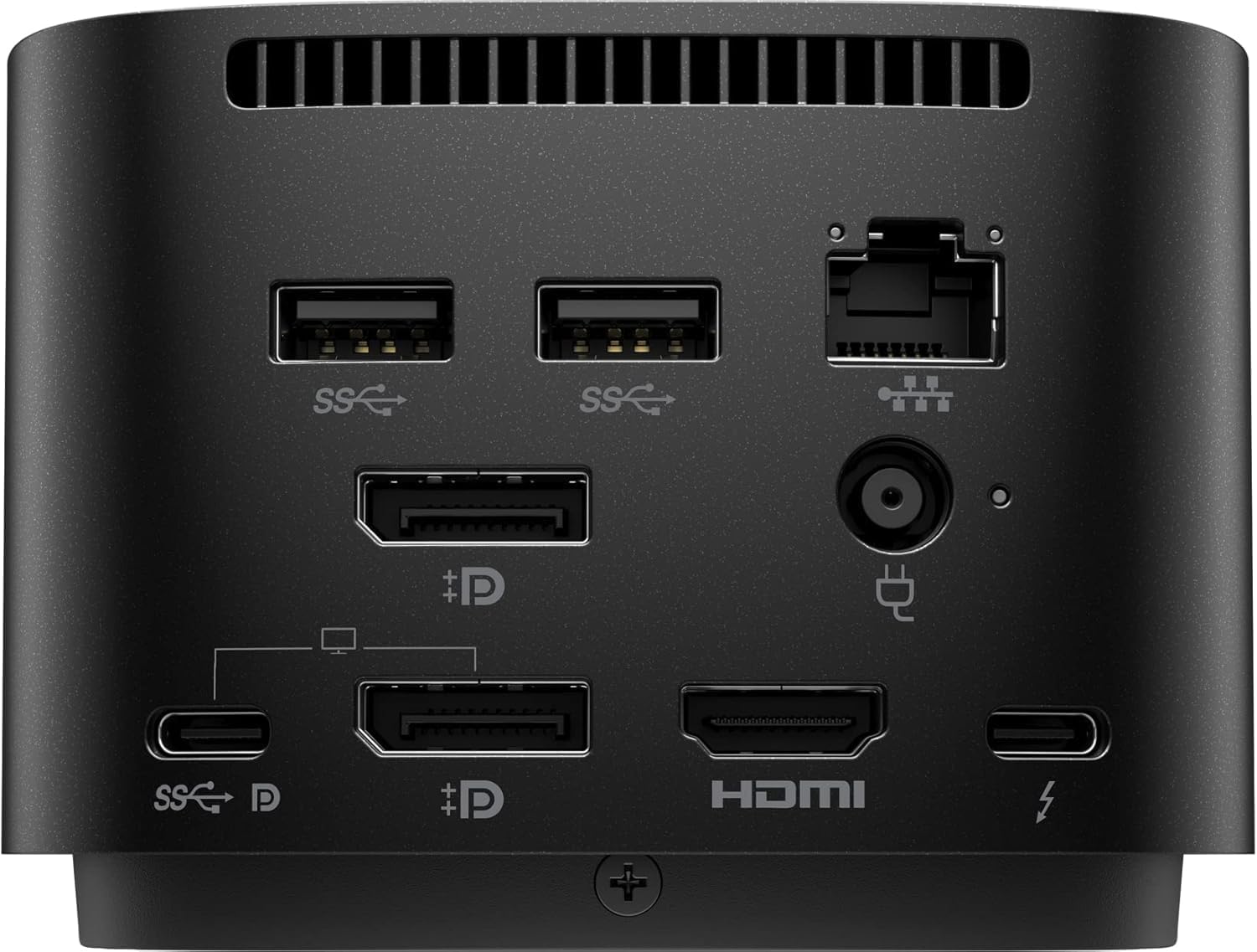 HP Thunderbolt Dock 280W G4 with Combo Cable, Thunderbolt 4, 5 USB, HDMI, 2 Display Port, RJ-45, with a Single Cable Connection to Any Brand Laptop (4J0G4AA#ABA) Bundle with Docztorm Hub