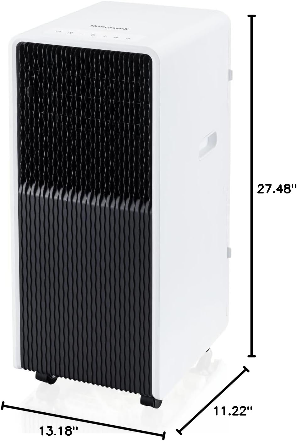 Honeywell 11,000 BTU Slim Portable AC with Fan, Dehumidifier – Cools Up to 500 Sq. Ft., HX2CESAWG8 (8,000 BTU SACC)