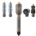 Hair Dryer Hot Air Styler: High-Speed Blow Dryers with Negative Ionic for Fast Drying Frizz Control, Airflow Auto Wrap Curling Iron Curler Oval Volumizer Round Brush for Styling Smoothing Volumizing