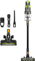 Eureka RapidClean Pro Cordless Vacuum Cleaner for Hard Floors, Lightweight Stick Vacuum LED Headlights, Convenient Stick and Handheld Vac, Green, NEC285GR
