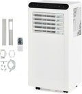8,000 BTU Portable Air Conditioners, 3-in-1 Modes Up to Small Room, Portable AC Unit with Cooling, Fan, Dehumidifier, 24H Timer, Remote & Easy Window Installation Kit, White, for Bedroom,.