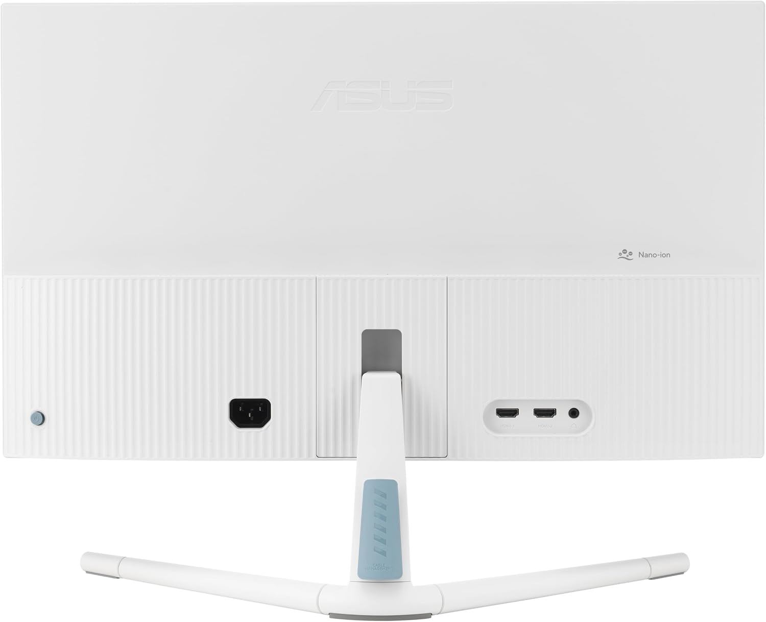 ASUS 24' (23.8 inch viewable) 1080P Eye Care Monitor (VU249HFI-W) - Full HD, IPS, 100Hz, SmoothMotion, Adaptive Sync, Nano-ion, Eye Care Plus, VESA Wall Mountable, 3 yr Warranty