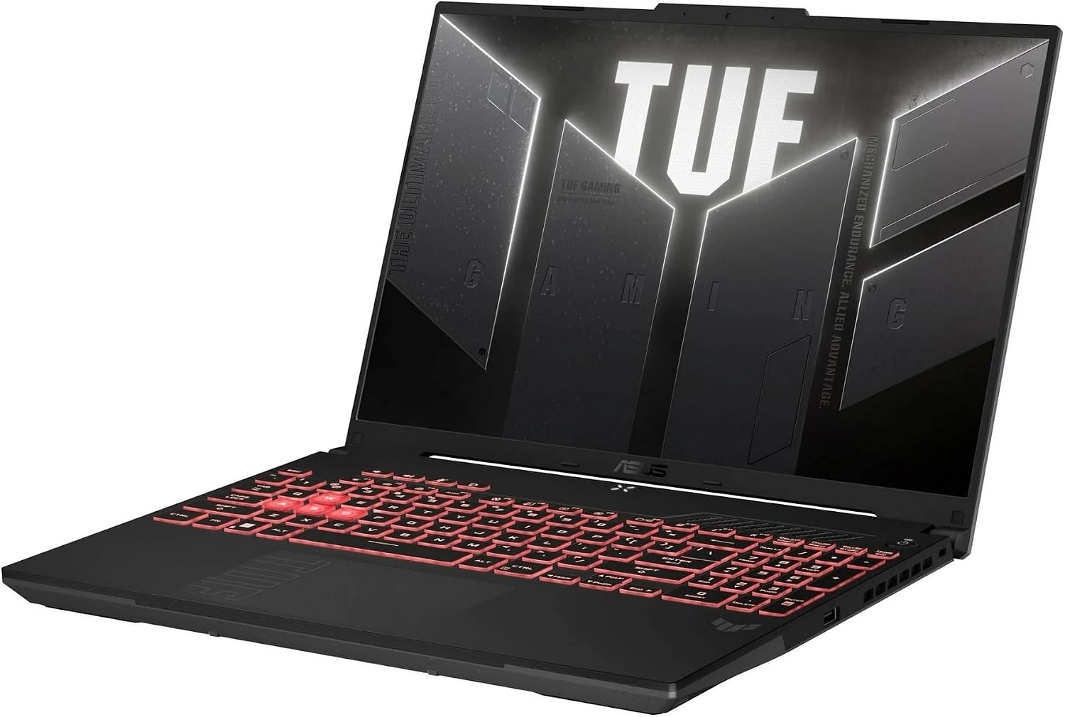 ASUS TUF Gaming A16 Laptop: AMD Ryzen 7 7445HS, 16' Full HD+ 145Hz Display, NVIDIA GeForce RTX 4050, 16GB DDR5 RAM, 512GB SSD, Backlit Keyboard, Windows 11