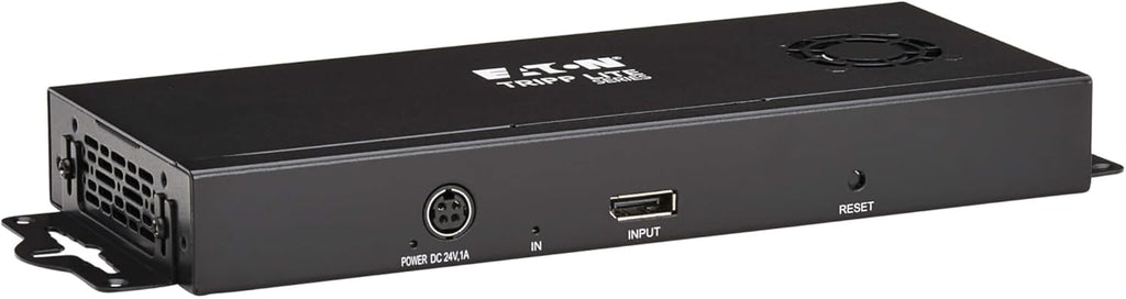 Tripp Lite Series 2-Port DisplayPort to HDMI Splitter + Extender Over Ethernet Cat6, Up to 8K@60Hz Video, 1 in 2 Out, DP 1.4, MST Hub, TAA Compliant, Plug-and-Play, 1-Year Warranty (B156E-002-H8K-K)