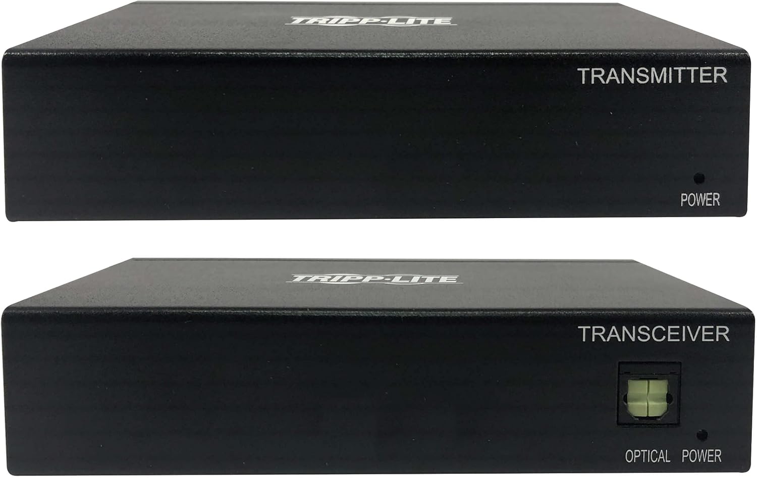 Tripp Lite DisplayPort to HDMI Over Ethernet Cat6 Extender Kit - Up to 230 feet or 70.1 Meters - 4K 60Hz Video, HDR, 4:4:4, PoC, TAA Compliant (B127A-111-BDTH)