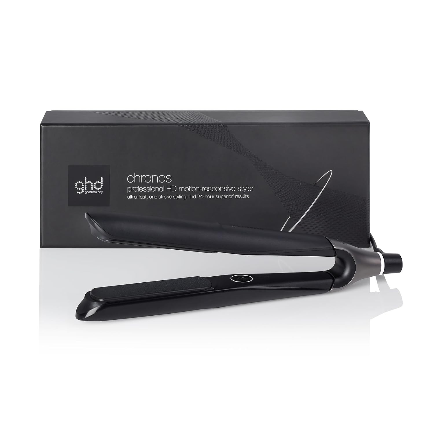 ghd Chronos & Chronos Max Stylers -1' and 2' Professional Flat Iron Hair Straighteners|3X Faster Styling|More Shine,Less Frizz & 3X Straighter in One Stroke,Results that Last 24hrs|85% More Shine