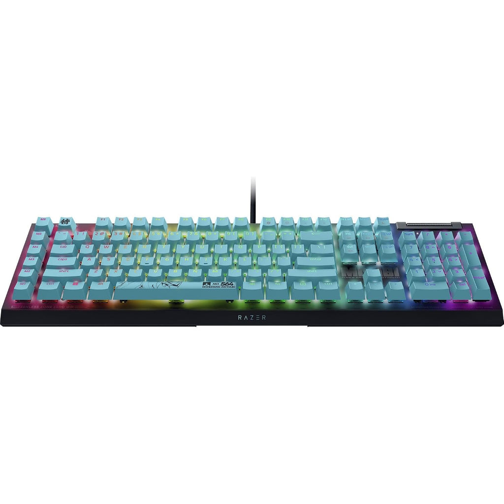 Razer BlackWidow V4 X Mechanical Gaming Keyboard: Green Switches Tactile & Clicky - 6 Macro Keys - Chroma RGB - Doubleshot ABS Keycaps - Sound Dampening & Stabilizers - Zenless Zone Zero Edition