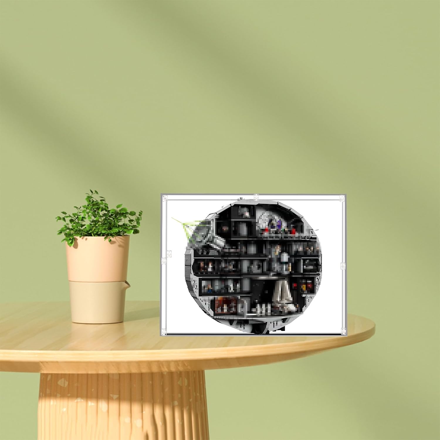 Acrylic Display Case for Lego 75419 33.46Lx13.39Wx30.31H inch( 85x34x77 cm)(NOT Included The Model)