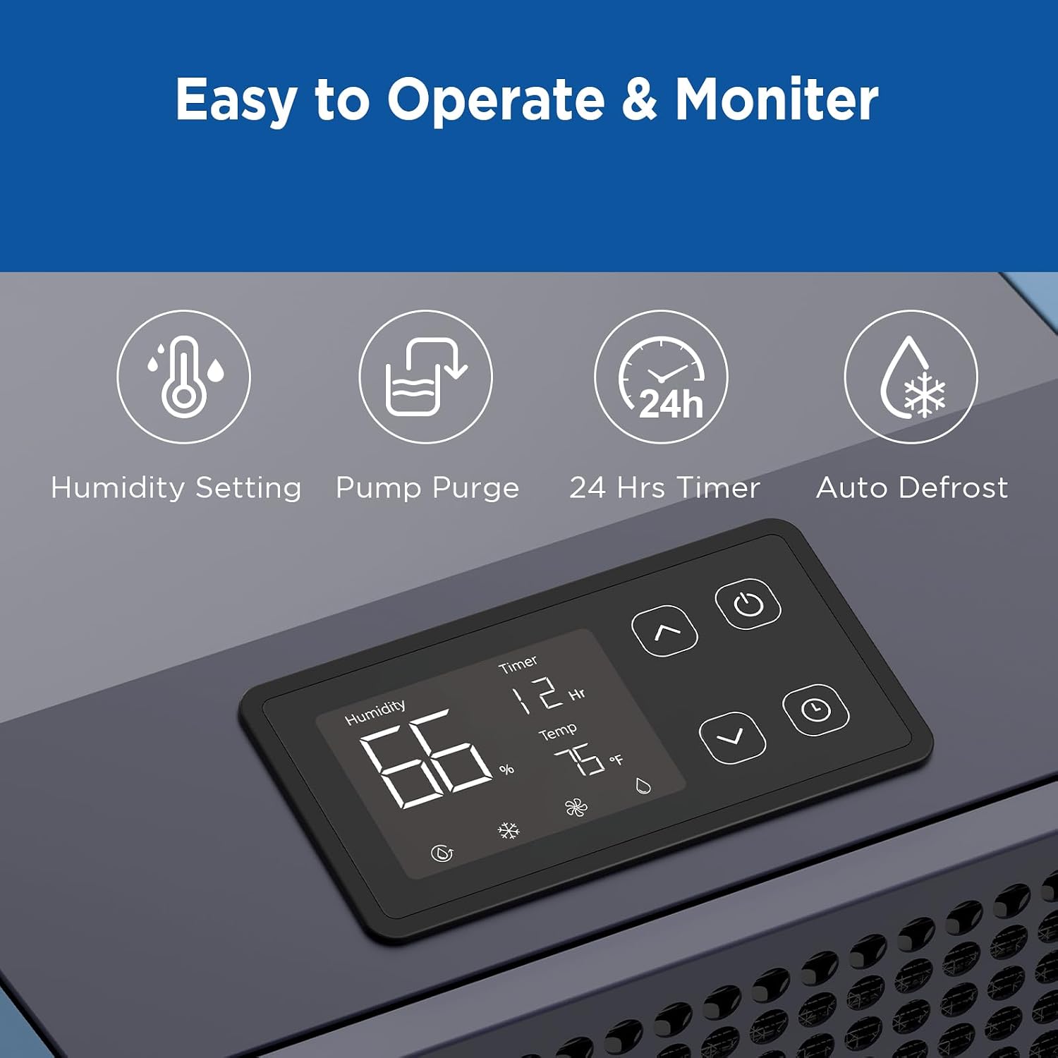 190 Pints Commercial Dehumidifier with Pump Portable Industrial Heavy Duty Moisture Removal Dehumidifiers for Basements with Auto Drain,Powerful Humidity Control for Large Spaces