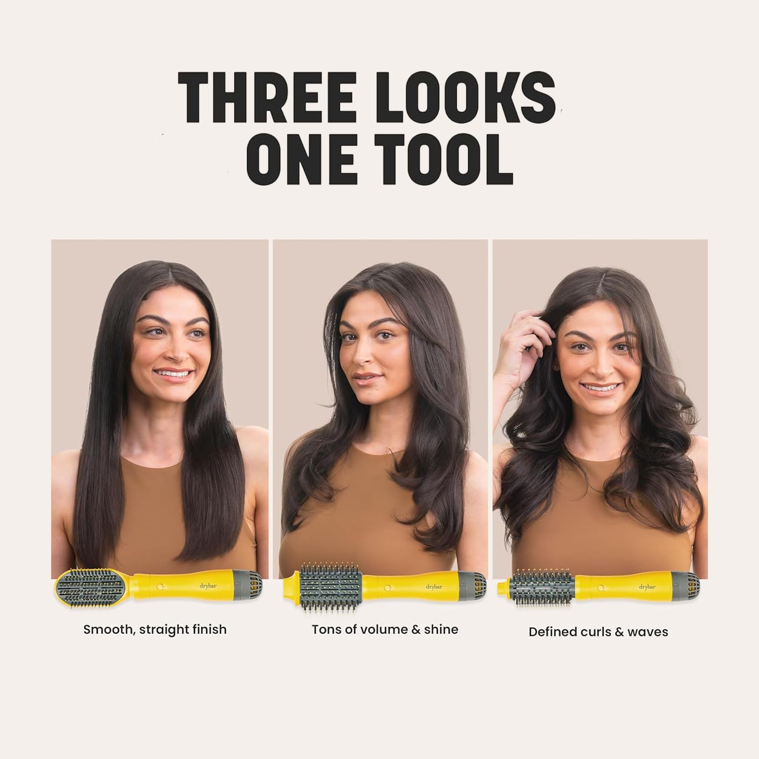 Drybar Blow-Dryer Shot Collection | Faster Blowouts with Tons of Volume and Less Frizz | Choose The Barrel Size Best for Your Hair Length and Desired Style