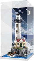 Acrylic Display Case for Lego 21335 Motorized Lighthouse; ONLY Display Case, The Model NOT Included