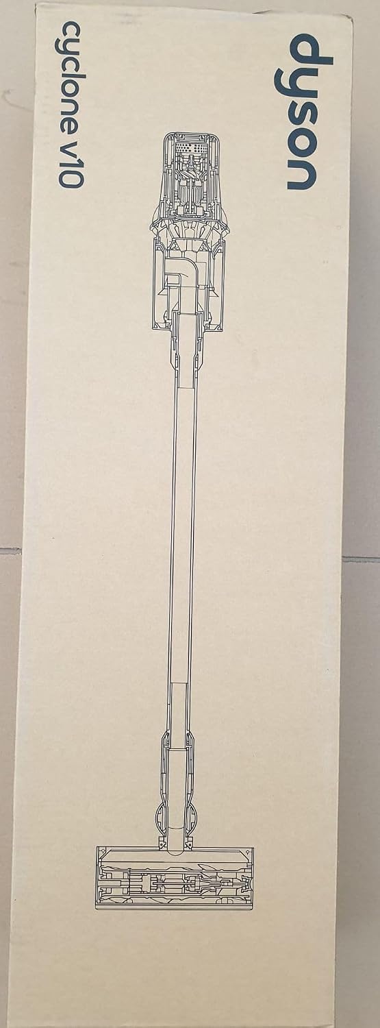 Dyson V10 Allergy Cordless Stick Vacuum Cleaner: 14 Cyclones, Fade-Free Power, Whole Machine Filtration, Hygienic Bin Emptying, Wall Mounted, Up to 60 Min Runtime