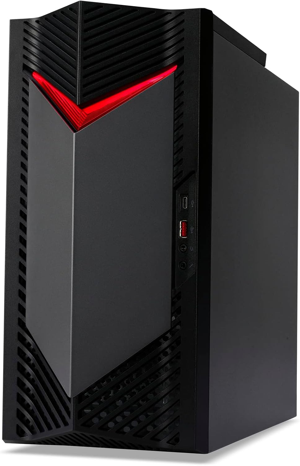 acer Nitro 50 N50-656-UR12 Gaming Desktop | Intel Core i5-14400F 10-Core Processor | NVIDIA GeForce RTX 3050 | 16GB DDR5 5600MHz | 1TB PCIe Gen 4 SSD | Intel Wi-Fi 6E AX211 | Windows 11 Home