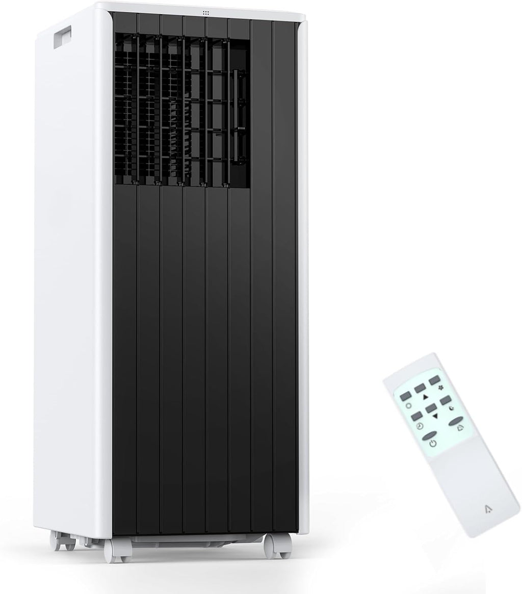 3 in-1 Portable A3 in-1 Portable Air Conditioner - 8,000 BTU for Rooms Up to 350 Sq.Ir Conditioner - 8,000 BTU for Rooms Up to 350 Sq.Ft, Cooling & Fan Modes, 24-Hour Timer, Sleep Mode, Remote Control