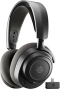 SteelSeries Arctis Nova 7 Wireless Gen 2 Gaming Headset - Real-Time App Control, 50+ HR Play, Neodymium Drivers, Mix 2.4GHz/Bluetooth, PC, PS5, PS4, Switch 1/2, Mobile - Black