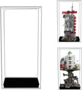 Acrylic Display Case for Lego 76417 Wizarding Bank 76178 Daily 16.14x16.14x33.46inch (41x41x85cm)(NOT Included The Model)