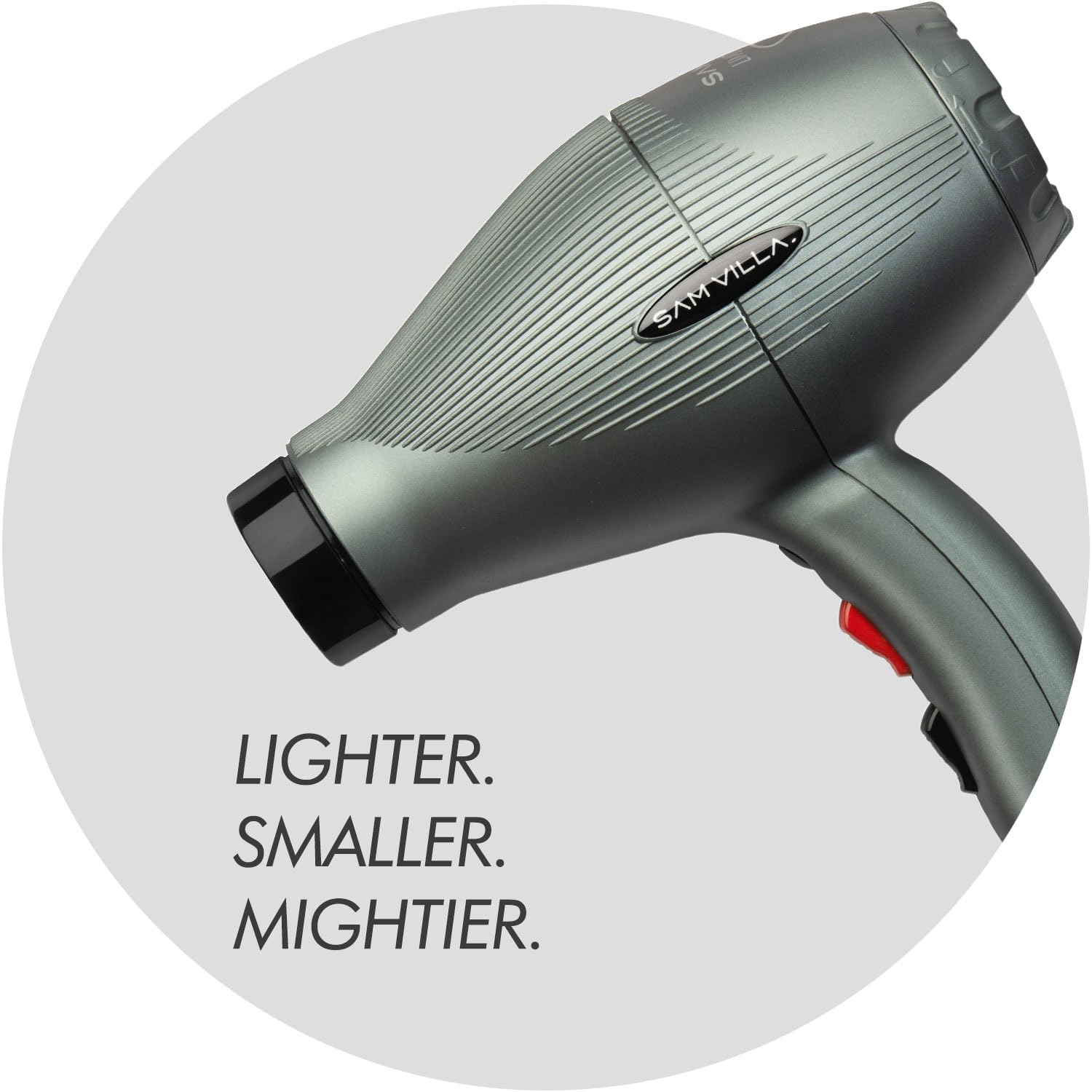 Sam Villa Lightweight & Quiet Ionic Professional Hair Dryer With Variable Speed & Temperature