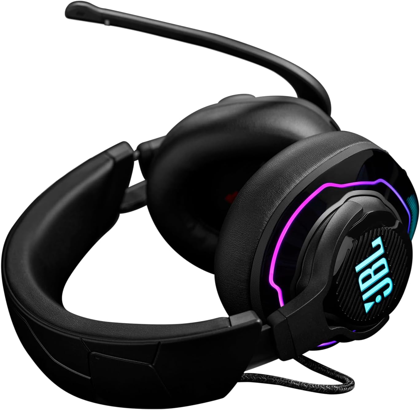 JBL Quantum 910 - Wireless Over-Ear Performance Gaming Headset with Head Tracking-Enhanced, Active Noise Cancelling and Bluetooth, JBL QuantumSPATIAL 360, Low Latency Wireless System (Black)